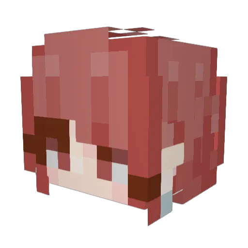 Midnight2103 Minecraft avatar head, 3D render