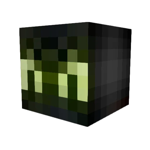 Midnight93 Minecraft avatar head, 3D render