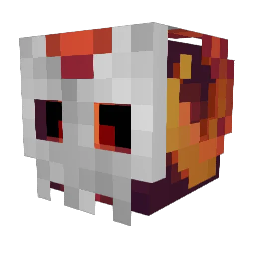 Midnight9788 Minecraft avatar head, 3D render