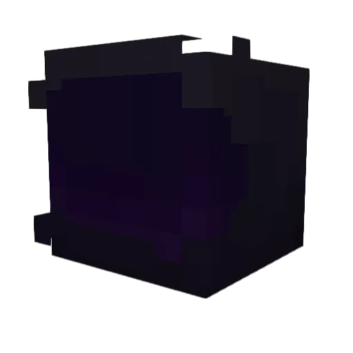 MidnightNexus Minecraft avatar head, 3D render