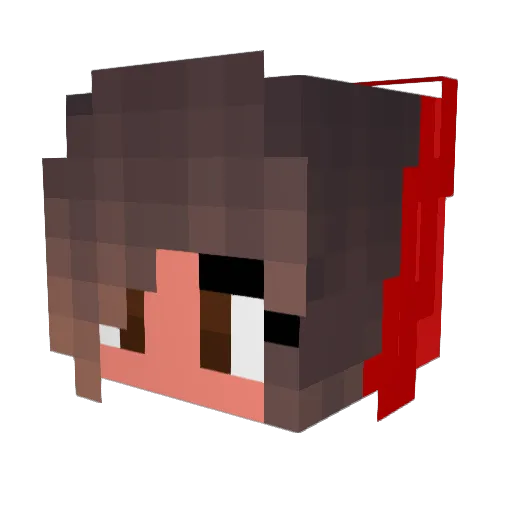 Midnight_Clouds Minecraft avatar head, 3D render