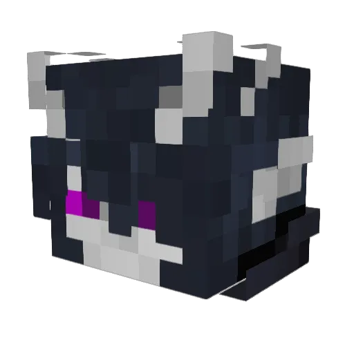 Midnight_cod Minecraft avatar head, 3D render