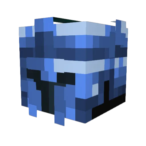 MidnightsKnight Minecraft avatar head, 3D render
