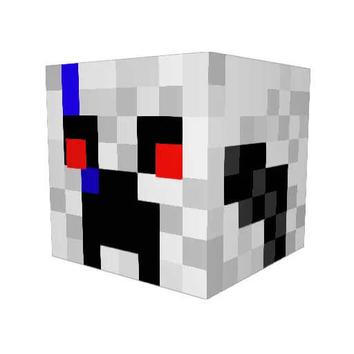 Midnightsniper11 Minecraft avatar head, 3D render