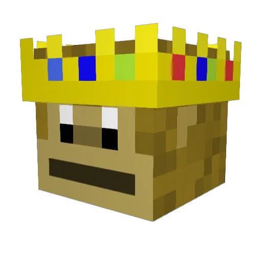 Midnitemarauda Minecraft avatar head, 3D render