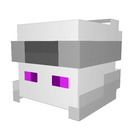 Midori4841 Minecraft avatar head, 3D render
