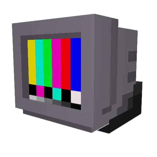 Mieco Minecraft avatar head, 3D render