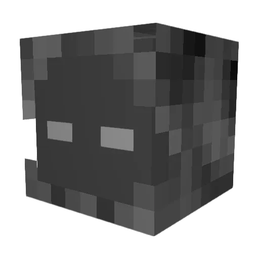 Mielke44 Minecraft avatar head, 3D render