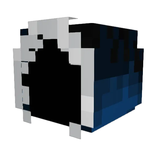 Mifi_OI13 Minecraft avatar head, 3D render