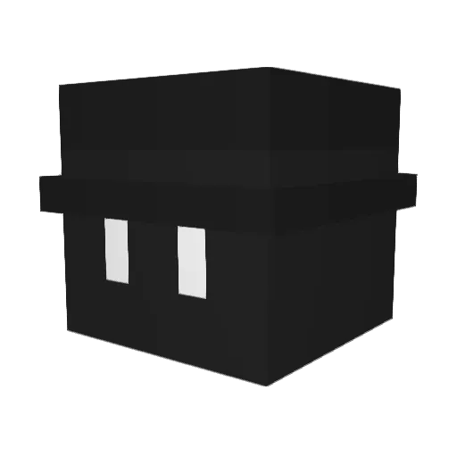 MiggD3US Minecraft avatar head, 3D render