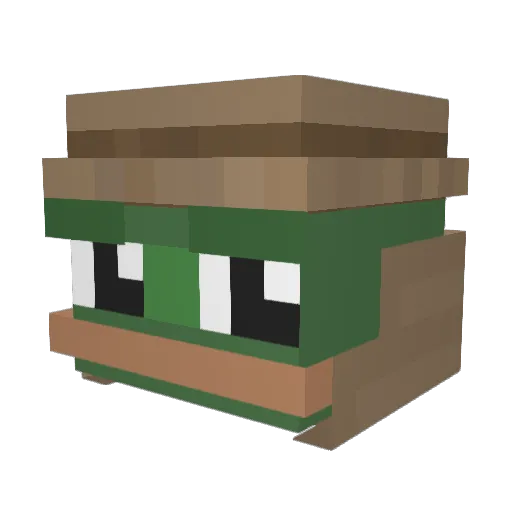 MightyGavin Minecraft avatar head, 3D render