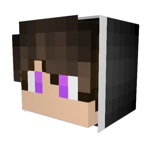 MightyGnome Minecraft avatar head, 3D render