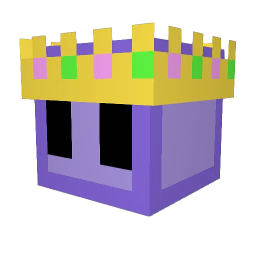 MightyMocca Minecraft avatar head, 3D render