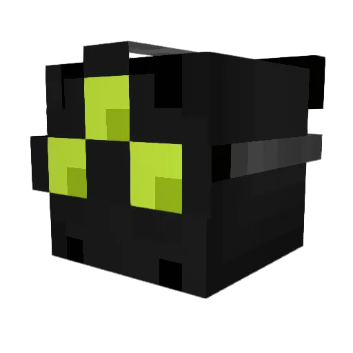 MightyTouch Minecraft avatar head, 3D render