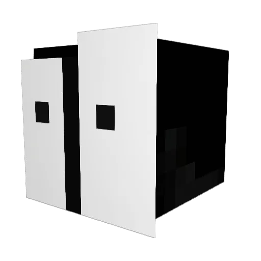 Mighty_boy Minecraft avatar head, 3D render