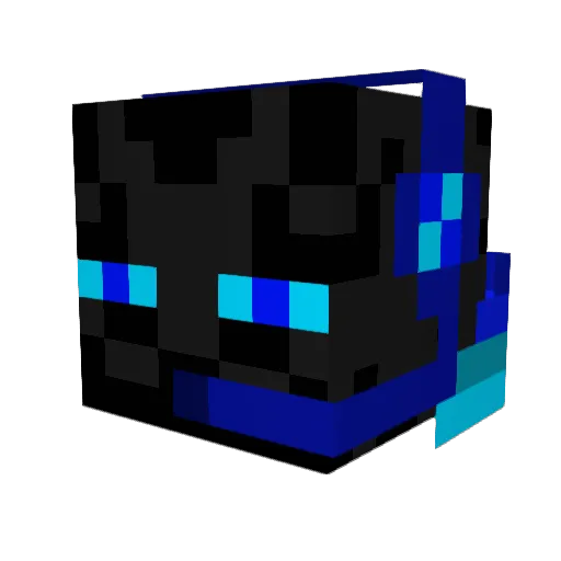 Migo_Mishigo Minecraft avatar head, 3D render