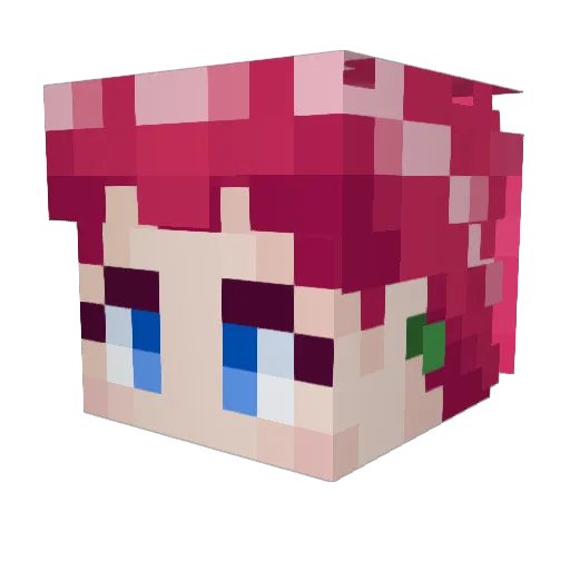 Miguel230609 Minecraft avatar head, 3D render