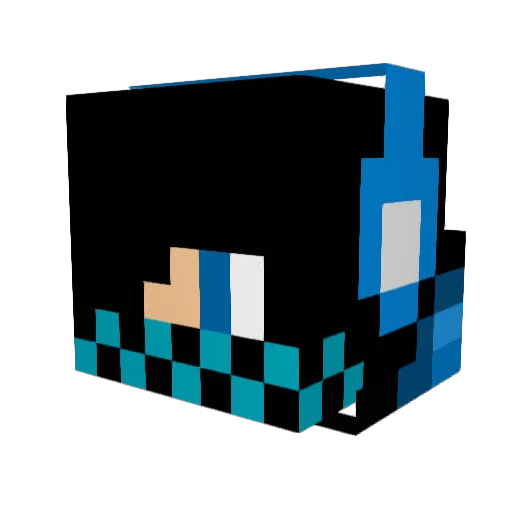 MiguelSegundo Minecraft avatar head, 3D render