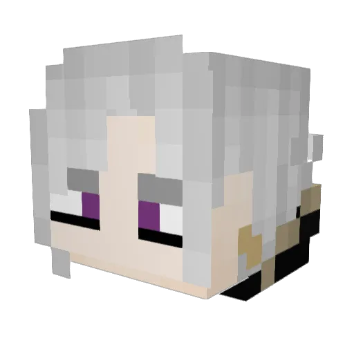 Miguelgzzz Minecraft avatar head, 3D render