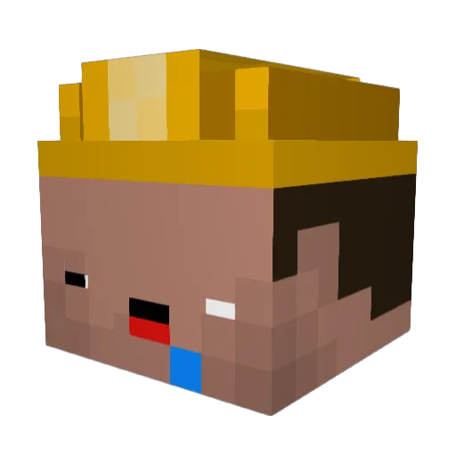 Miguelico1234 Minecraft avatar head, 3D render