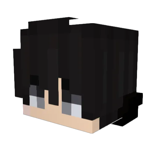 MiguelitOown Minecraft avatar head, 3D render