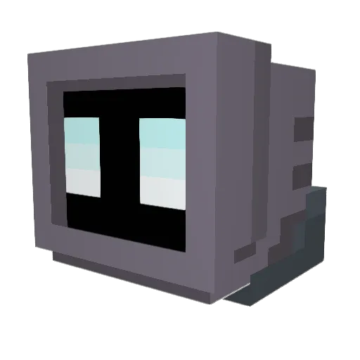 Miguelito_05 Minecraft avatar head, 3D render