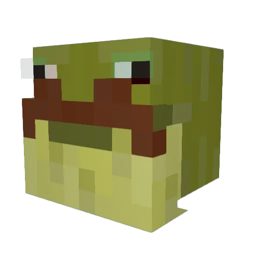 Miguelmitio Minecraft avatar head, 3D render