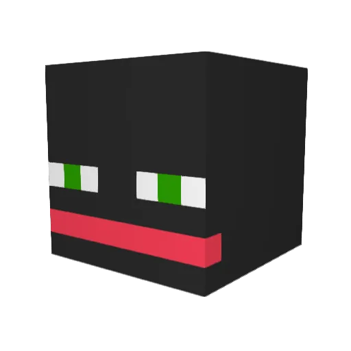 Miguelr1234 Minecraft avatar head, 3D render