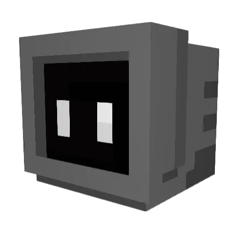 Miguisama Minecraft avatar head, 3D render