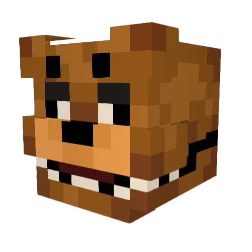 Mihael1309 Minecraft avatar head, 3D render