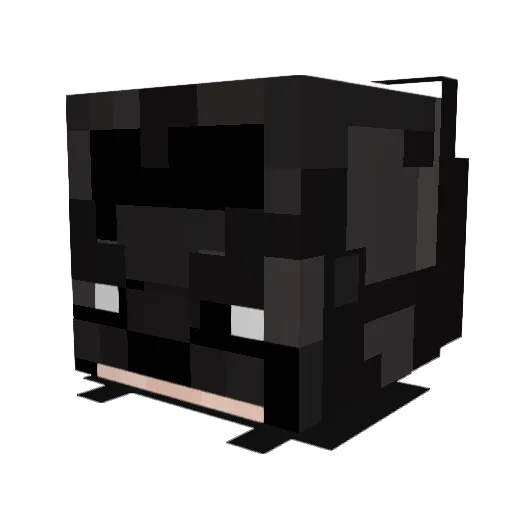 MihaiTate Minecraft avatar head, 3D render