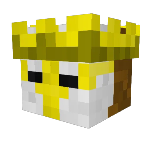 MihaiThePuiu Minecraft avatar head, 3D render