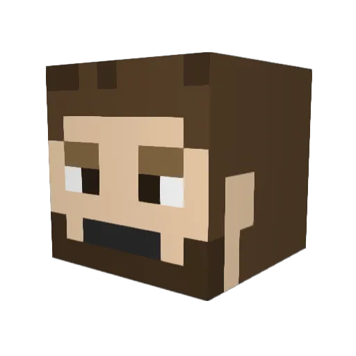 MihaiYT20 Minecraft avatar head, 3D render