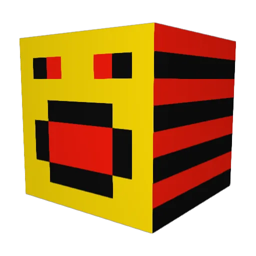 Mihailo_mili Minecraft avatar head, 3D render