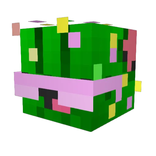 Mihawk_k7 Minecraft avatar head, 3D render