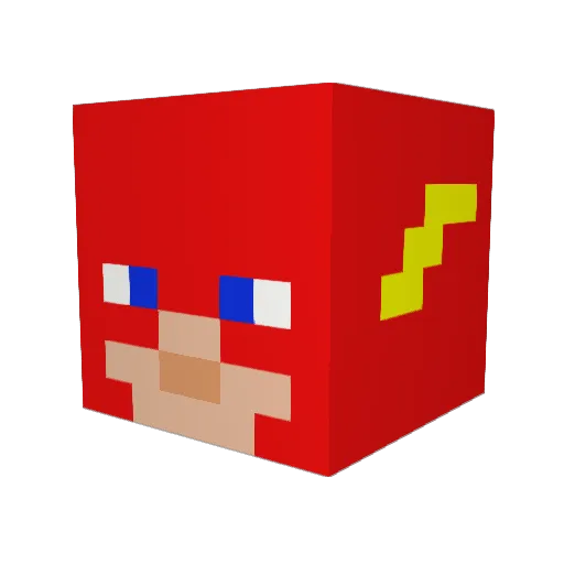 Mihnea618 Minecraft avatar head, 3D render