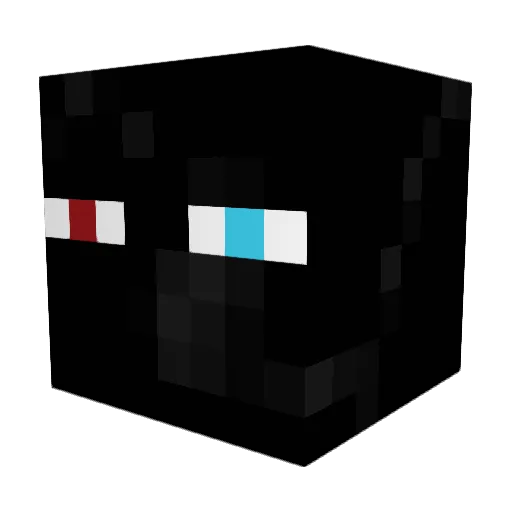 Mii1234 Minecraft avatar head, 3D render