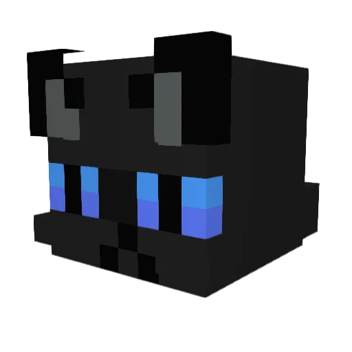 Mii_Zi Minecraft avatar head, 3D render
