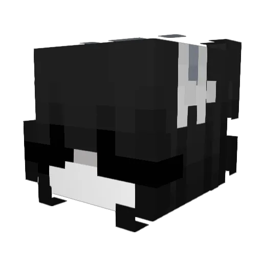 Miika Minecraft avatar head, 3D render
