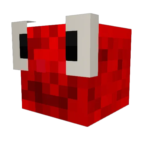 Miilliiaan Minecraft avatar head, 3D render