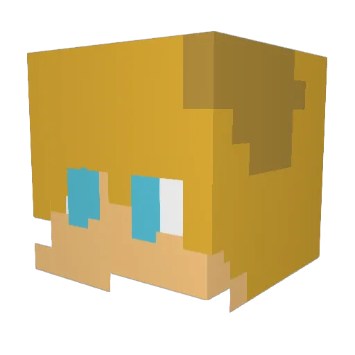 MiixedMiindsBro Minecraft avatar head, 3D render