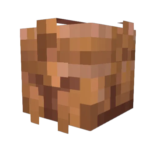Mijic20 Minecraft avatar head, 3D render