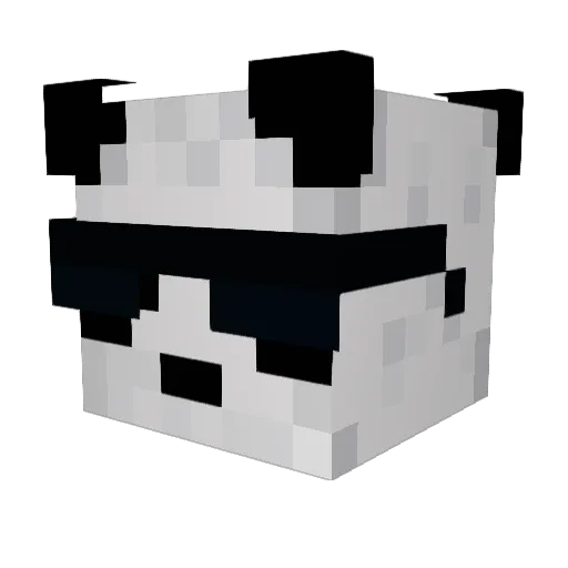 MijitoAlex Minecraft avatar head, 3D render