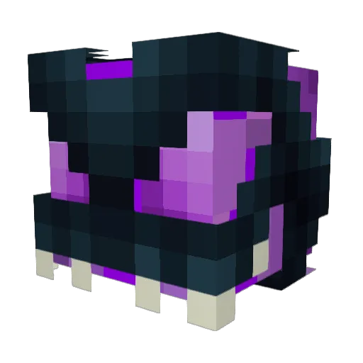 Mijutz Minecraft avatar head, 3D render