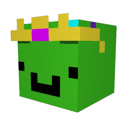 Mik0_12 Minecraft avatar head, 3D render