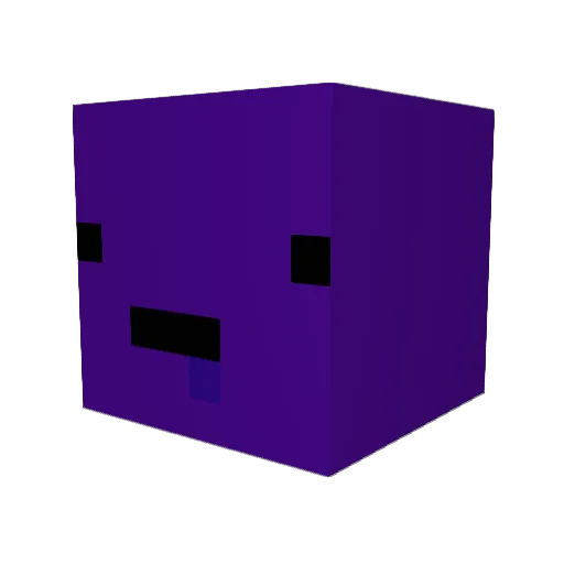 Mik0rPL Minecraft avatar head, 3D render