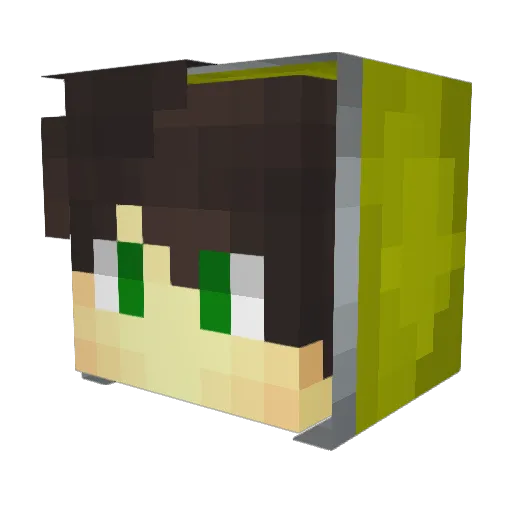 Minecraft-Avatar von MikMak56: Kopf als 3D-Render