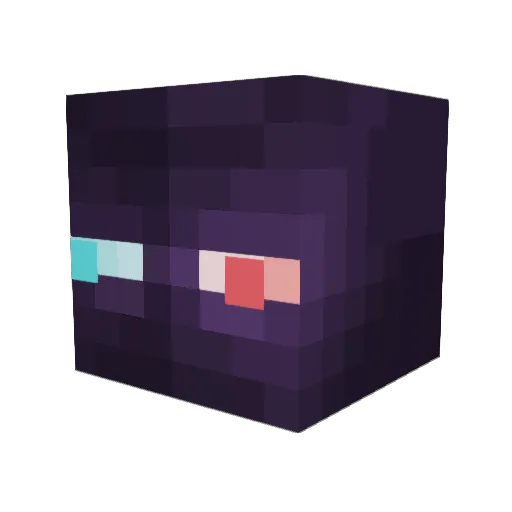 Mika831 Minecraft avatar head, 3D render