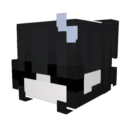 Mika_walker Minecraft avatar head, 3D render