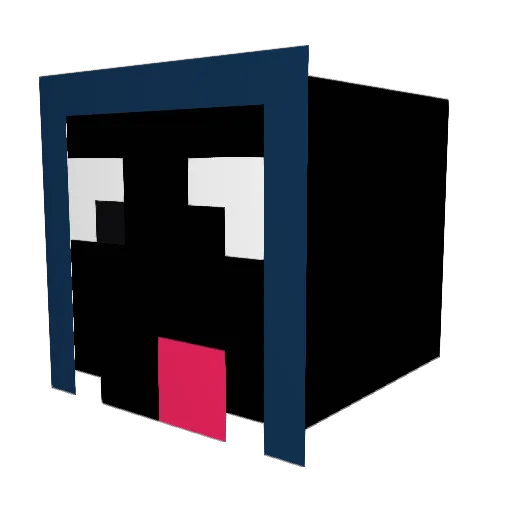 Mikael54321 Minecraft avatar head, 3D render